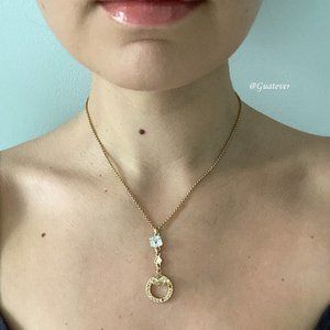 Swarovski Gold-Tone Crystal Necklace